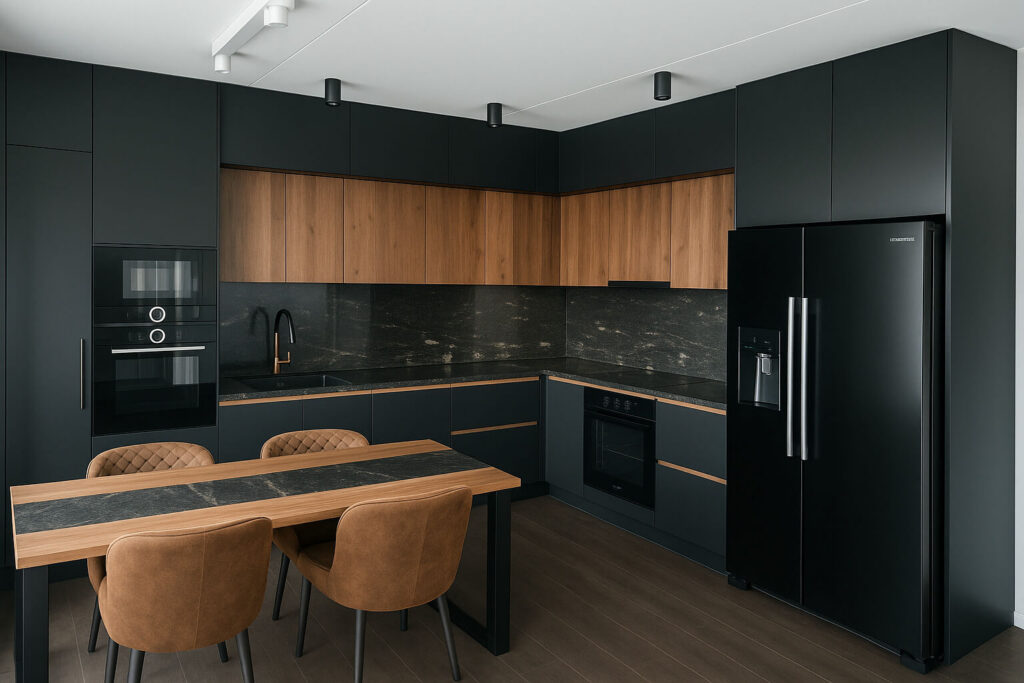 must köögimööbel – integreeritud seadmete ja praktilise paigutusega, üldvaade, eritellimusel