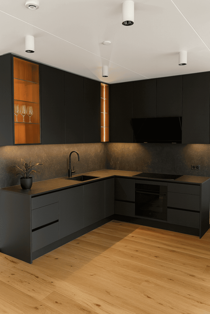must köögimööbel – integreeritud seadmete ja praktilise paigutusega